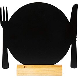 Securit Table Chalkboards - Silhouette Wood