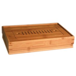 Tablă-suport din bambus pentru ceai