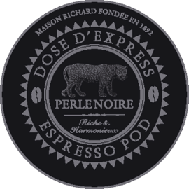 Șervețele-suporturi Perle Noire de la Cafes Richard