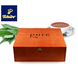 Cutie de lemn pentru ceai Tchibo Pure Tea Selection 