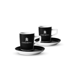 Cafe Royal -  set de două căni espresso din porțelan de 90 ml.