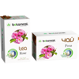 Seria Botanica ceai de trandafiri la plicuri