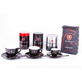 Tonino Lamborghini set de căni din porțelan pentru ceai și cappuccino , 6buc.